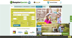 Desktop Screenshot of bungalowspecials.be